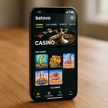 Betovo - Mobile Platform - Responsive Gaming Interface